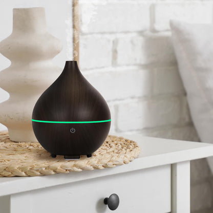 Humidificador Difusor Kumo SYS Aromas 160 ml | Ultrasónico Silencioso con Luz LED y Acabado Madera | Esencias y Aceites_1