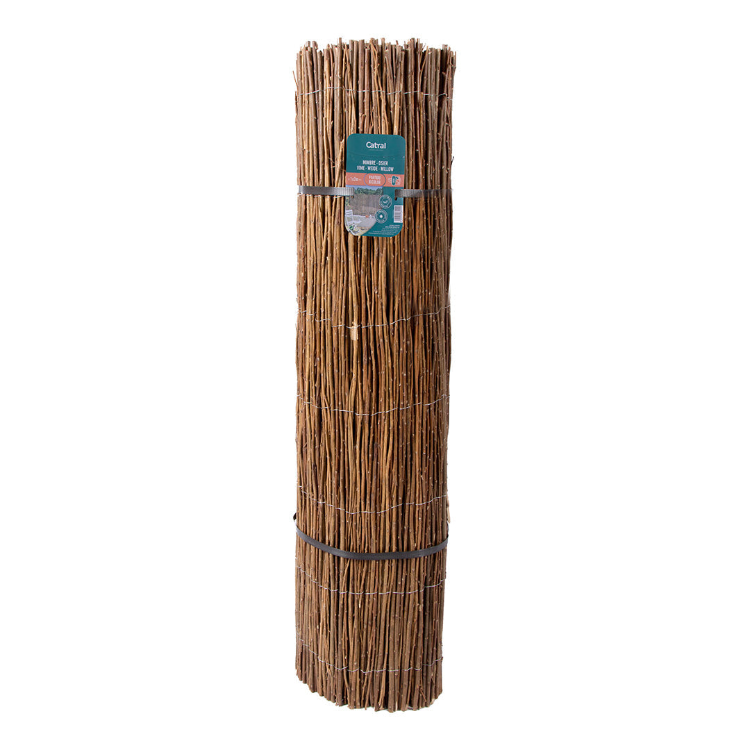 Mimbre Multi-varilla: Elegancia Y Ocultación Natural 2x3 M / Multicolor_2