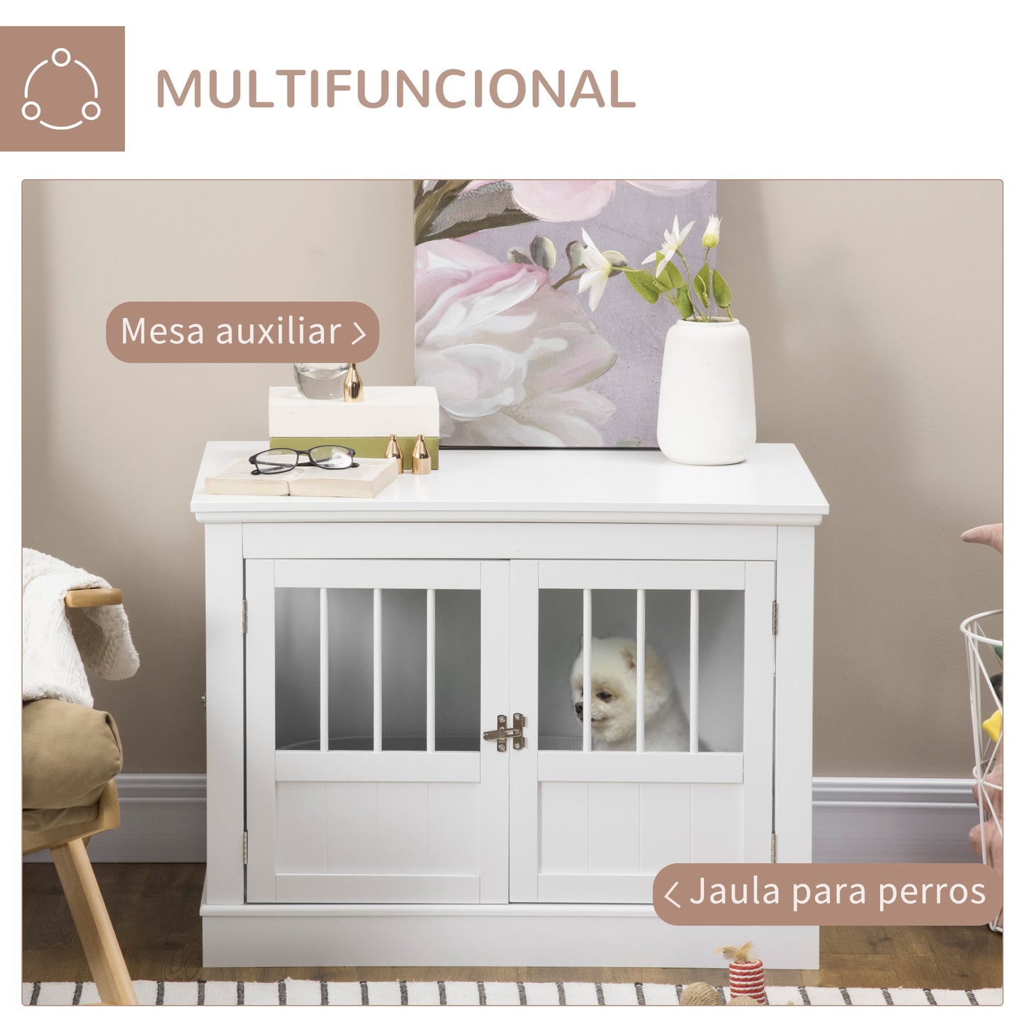 Pawhut Jaula Para Perros_3