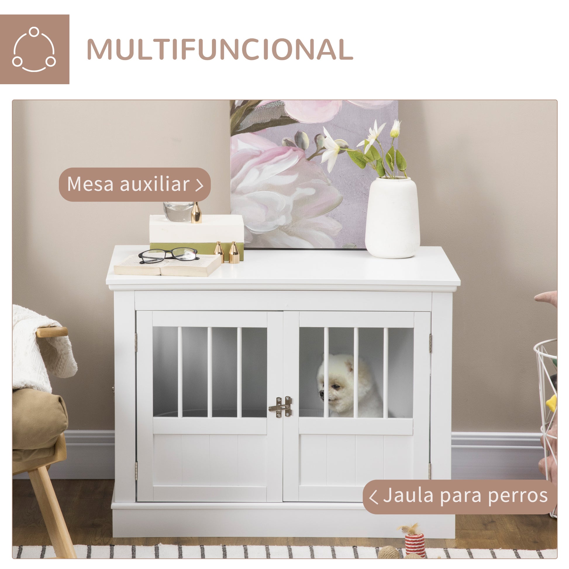 Pawhut Jaula Para Perros_3
