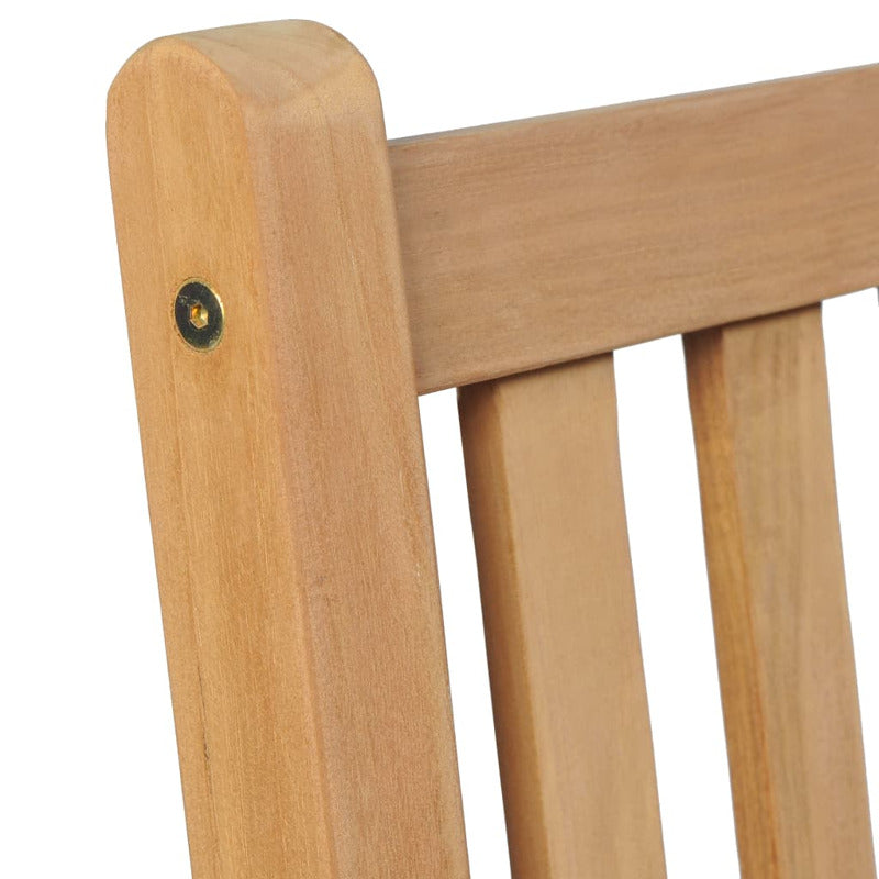 Vidaxl Sillas De Jardín 8 Uds Madera Maciza De Teca Cojines Negro_5