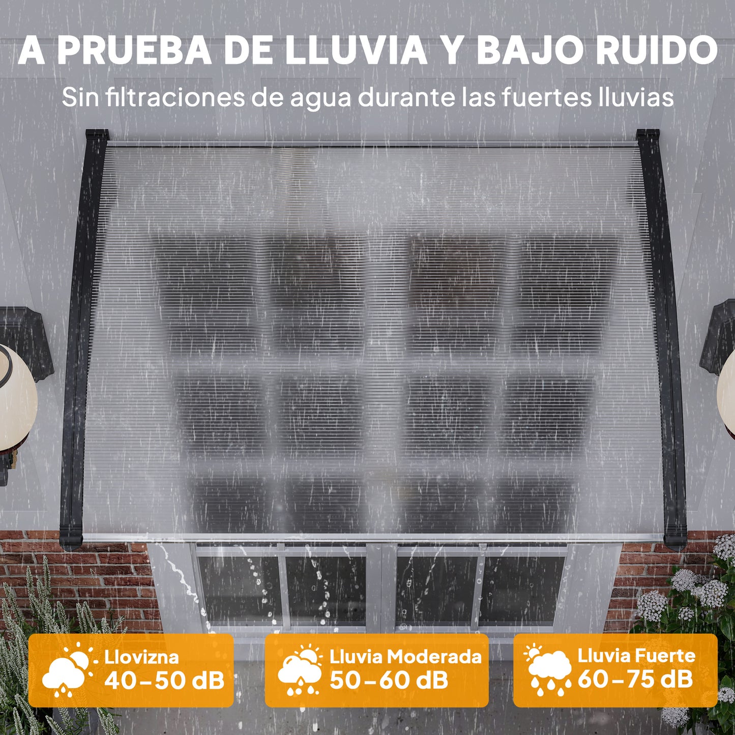 Outsunny Marquesinas Exterior Para Puertas Y Ventanas_4