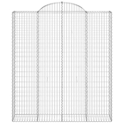 Cestas De Gaviones 20 Uds Forma De Arco Hierro 200x50x220/240cm_3