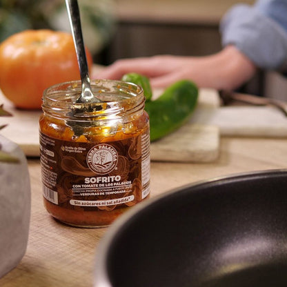 Pack Seis Botes De Sofrito Con Tomate De Los Palacios: Base Perfecta Para Tus Platos | Tierra Palaciega