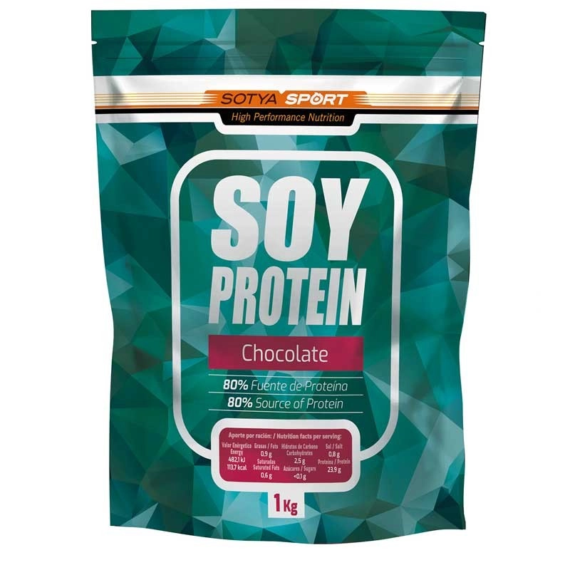 Proteina De Soja Isolada Chocolate Doypack 1kg Sotya_0
