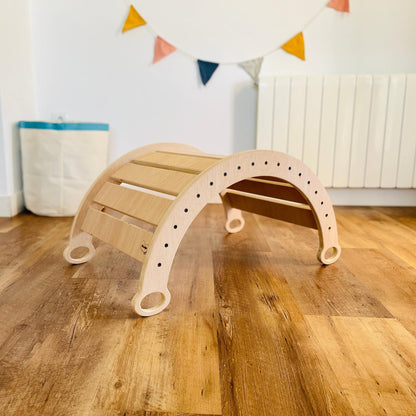 Arco/balancín De Aprendizaje Pikler De Madera. Med: 80 X 45 X 45 Cm. Arnksc0015. Woodgo._3