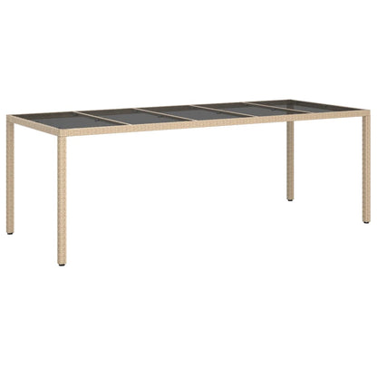 Vidaxl Set Comedor De Jardín 11 Pzas Con Cojines Ratán Sintético Beige_5