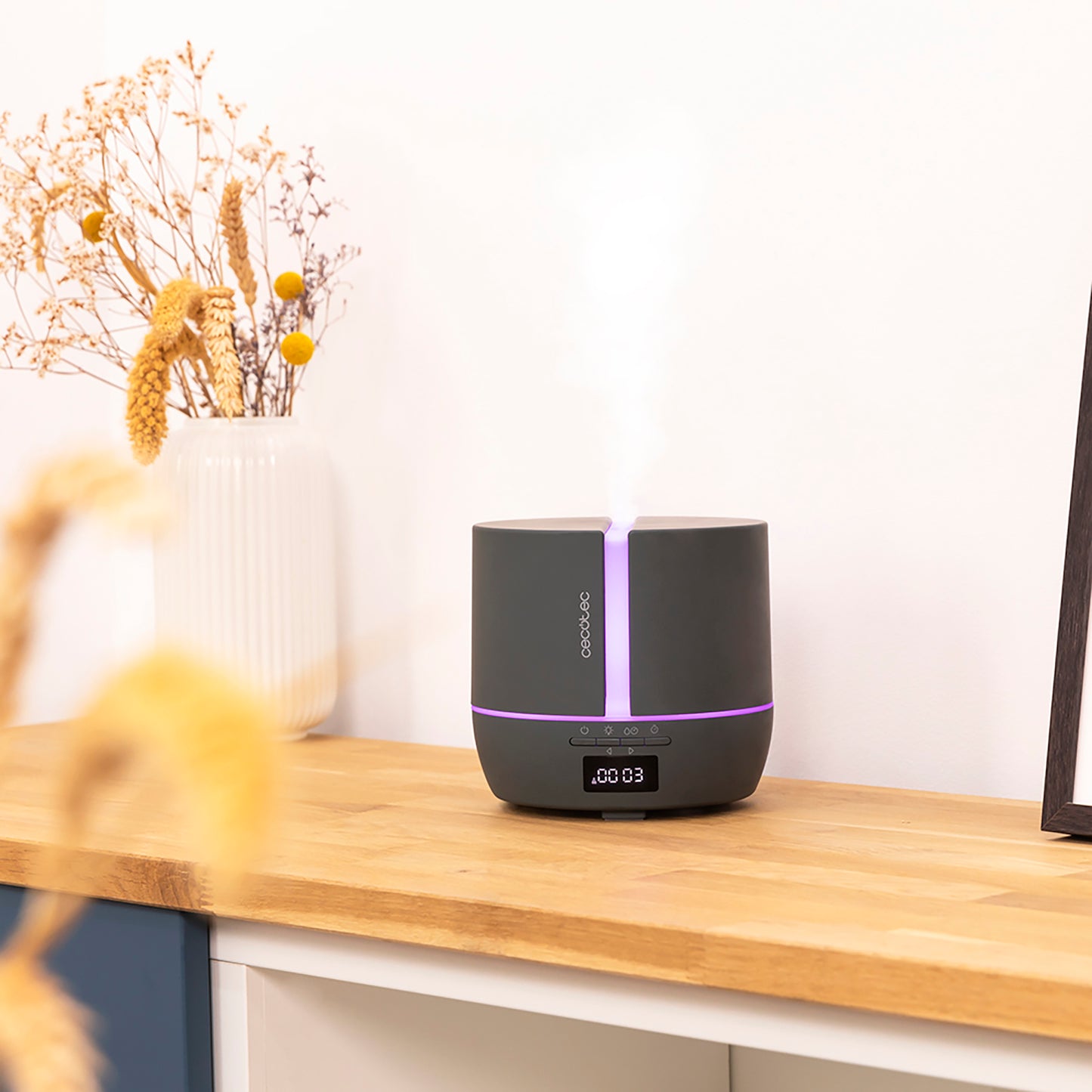 Cecotec Humidificador Difusor De Aroma Purearoma 550 Connected Stone_1