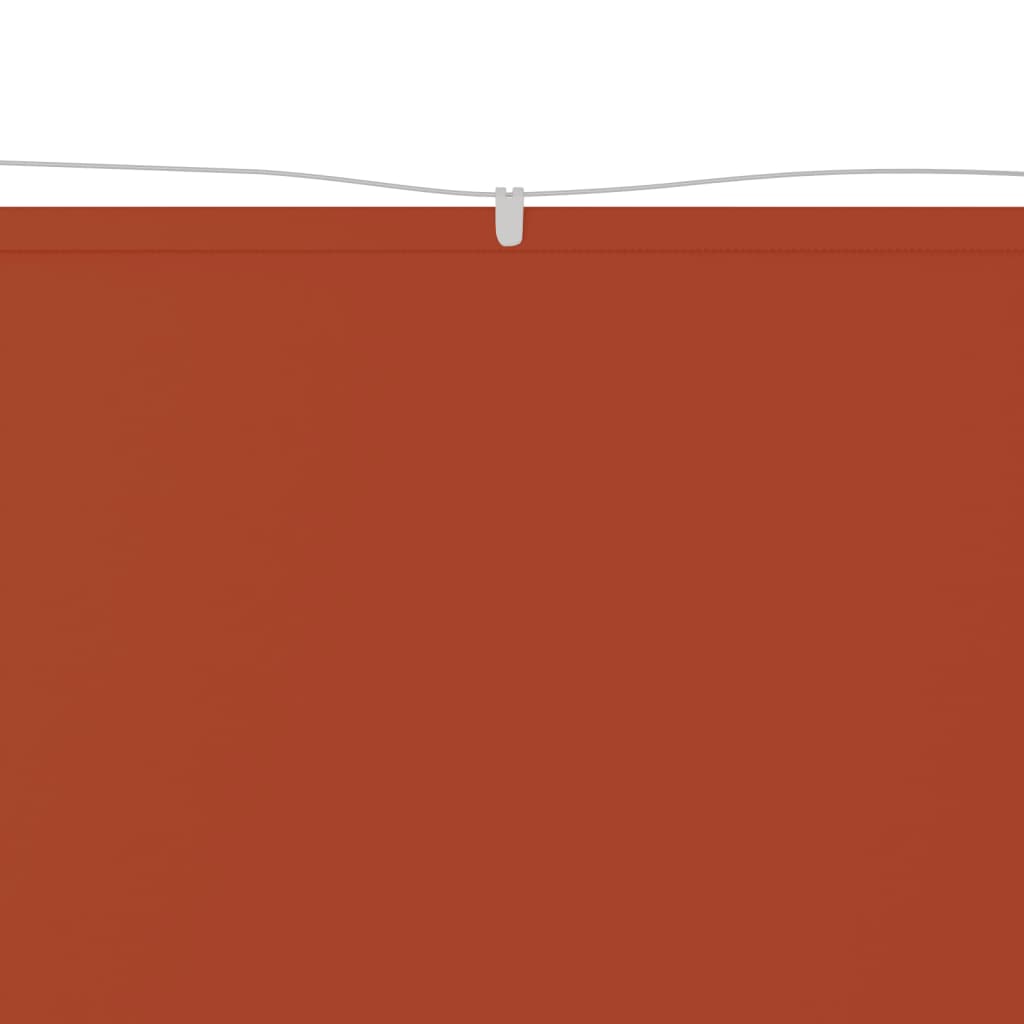 Toldo Vertical Terracota Tela Oxford 140x420 Cm_2