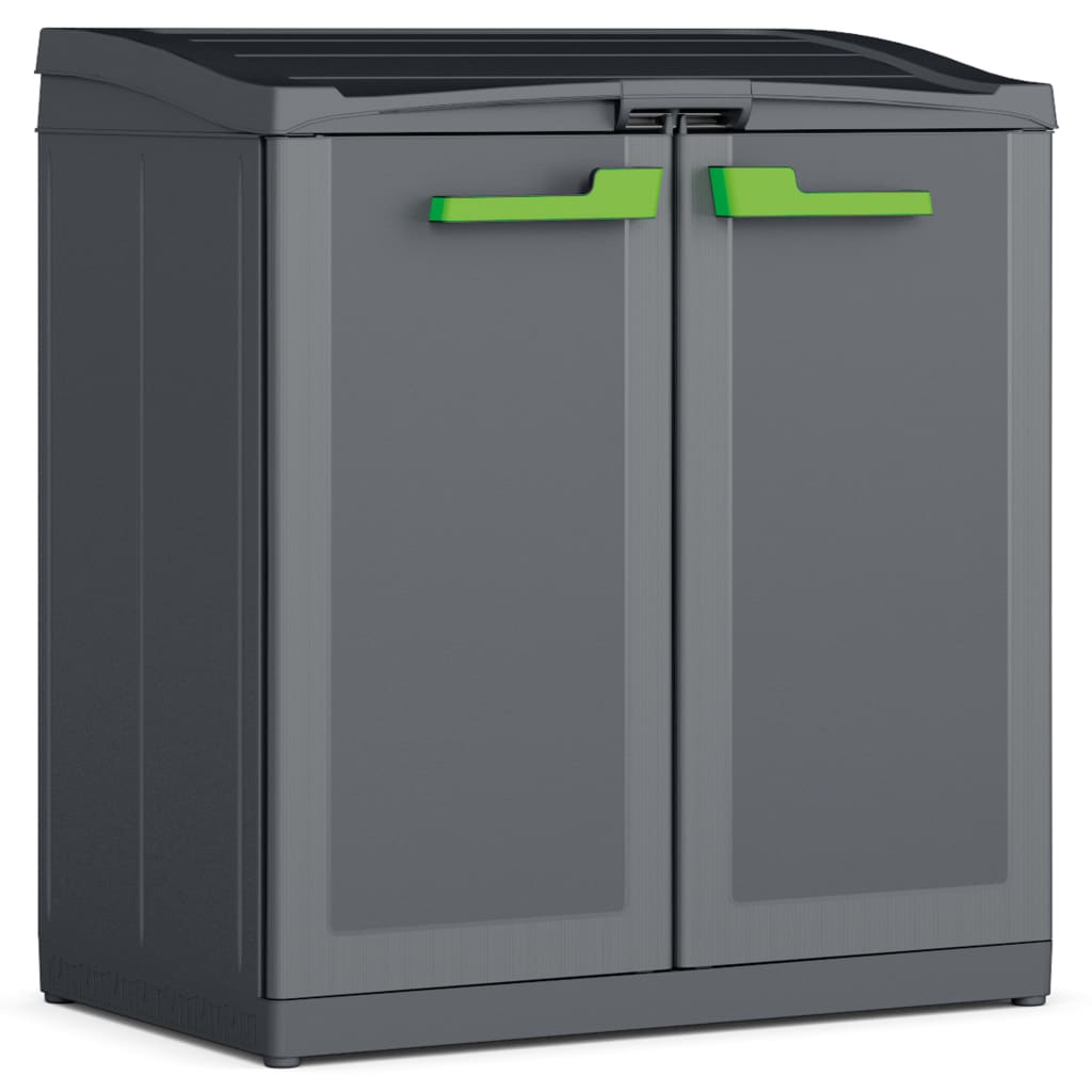Keter Armario De Reciclaje Moby Compact Recycling System Grafito 100cm_0