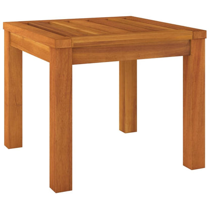 Vidaxl Taburetes De Jardín Con Cojines 2 Uds Madera Acacia 40x40x42 Cm_3