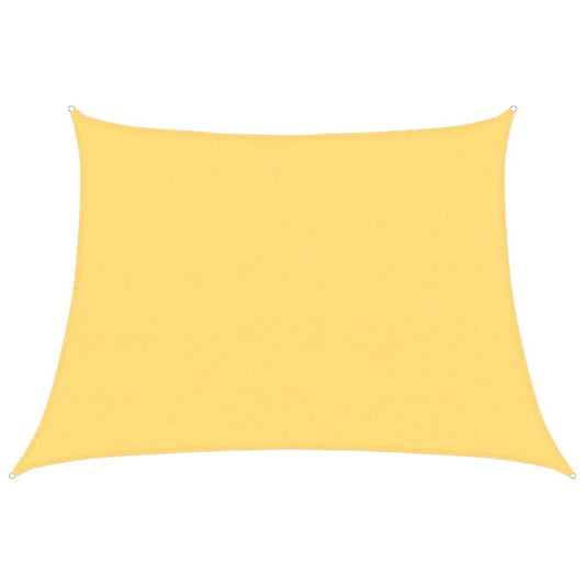 Vidaxl Toldo De Vela Hdpe Beige 160 G/m² 4/5x3 M_0