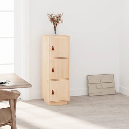 Aparador Alto Madera Maciza De Pino 34x40x108,5 Cm / Vetonek_5