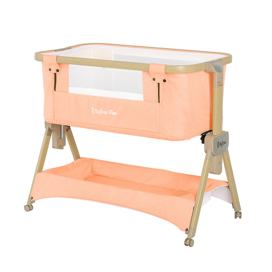 Minicuna De Colecho Plegable Bigtoes Flex Peach Deco