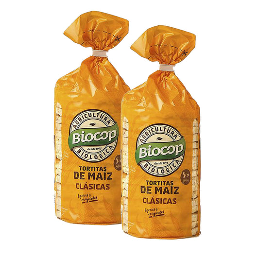 Pack 2 x Tortitas de Maiz Biocop, 120 g