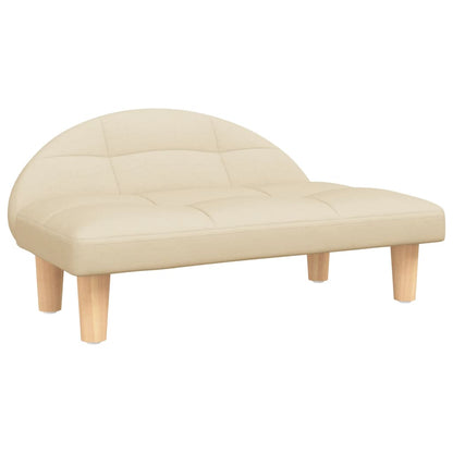 Cama Para Perros De Tela Crema 70x52x30 Cm / Vetonek_0