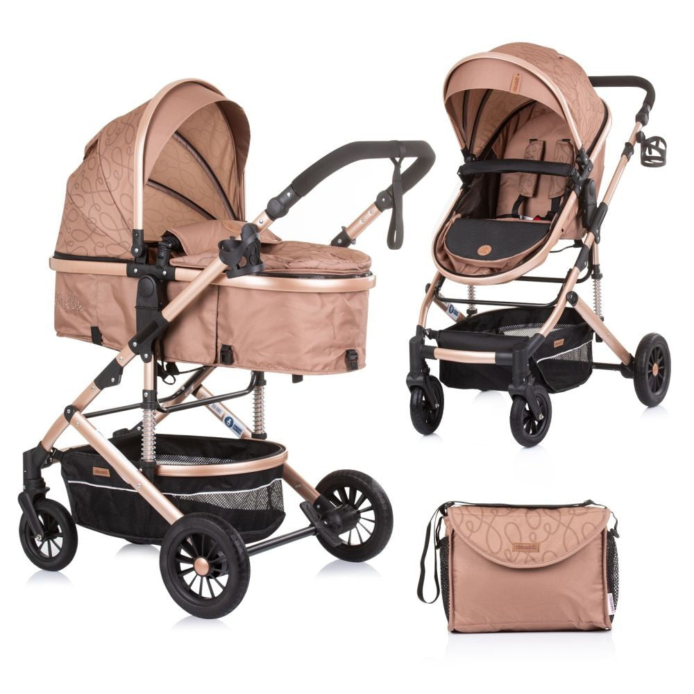 Carrito De Bebé Estelle Dúo Convertible Sand_0