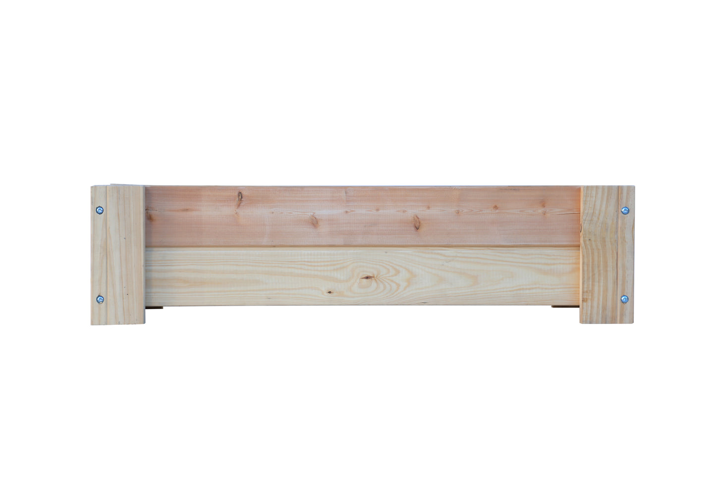 Mesa De Cultivo la Vega De Madera Natural De 99 X 39 X 25 Cm 50l + Bolsa Geotextil, Huerto Urbano Para Interior..