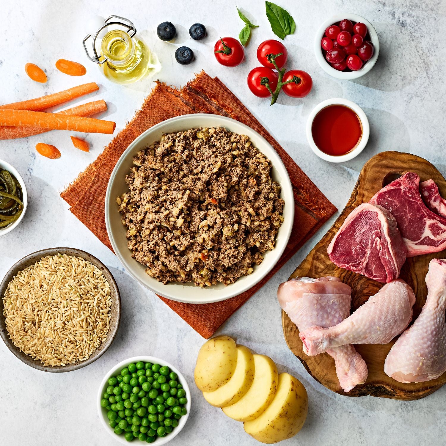 Naturo Comida Humeda Perro Pollo Cordero Arroz Y Veg 400g X 7 Tarrinas_1