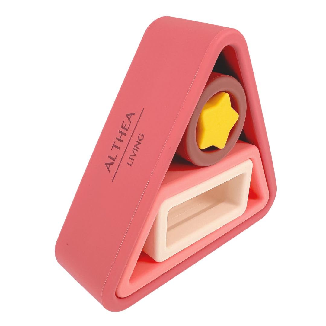 Juguete Geométrico Apilable Para Bebé De Silicona Orgánica Multifunción Althea Living Multicolor_0