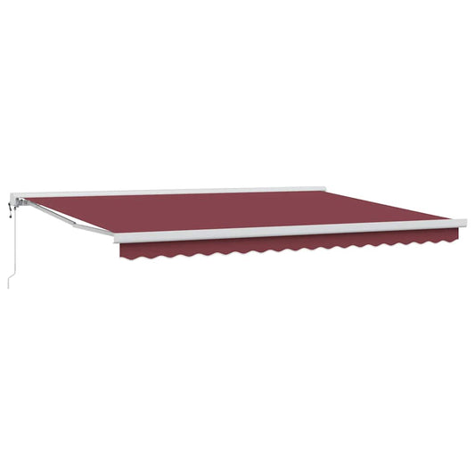Toldo Retráctil Automático Burdeos 450x300 Cm_0