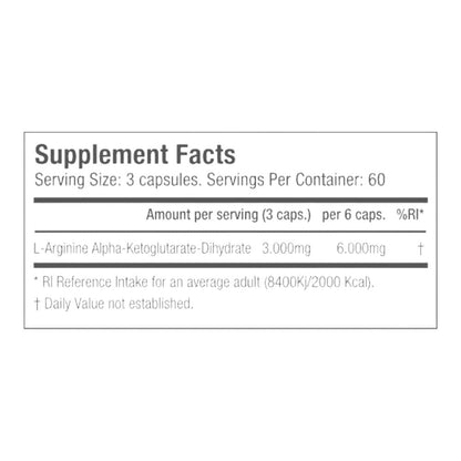 Akg Arginine 3000 180 Caps_1