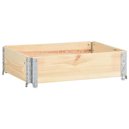 Arriate De Madera Maciza De Pino 60x80 Cm_0