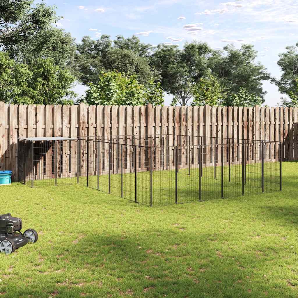 Perrera Negra 15,73 M² Acero_1