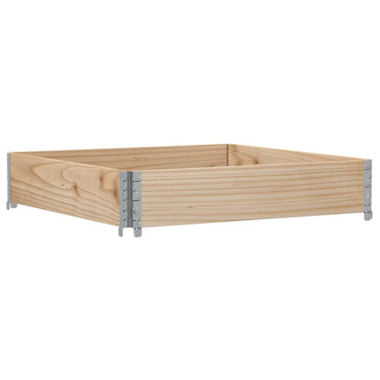 Jardinera De Madera Maciza De Pino 100x100 Cm_4
