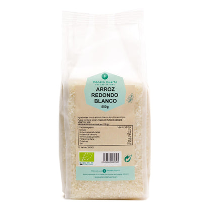 Arroz redondo blanco ECO Planeta Huerto 500 g