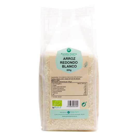 Arroz redondo blanco ECO Planeta Huerto 500 g