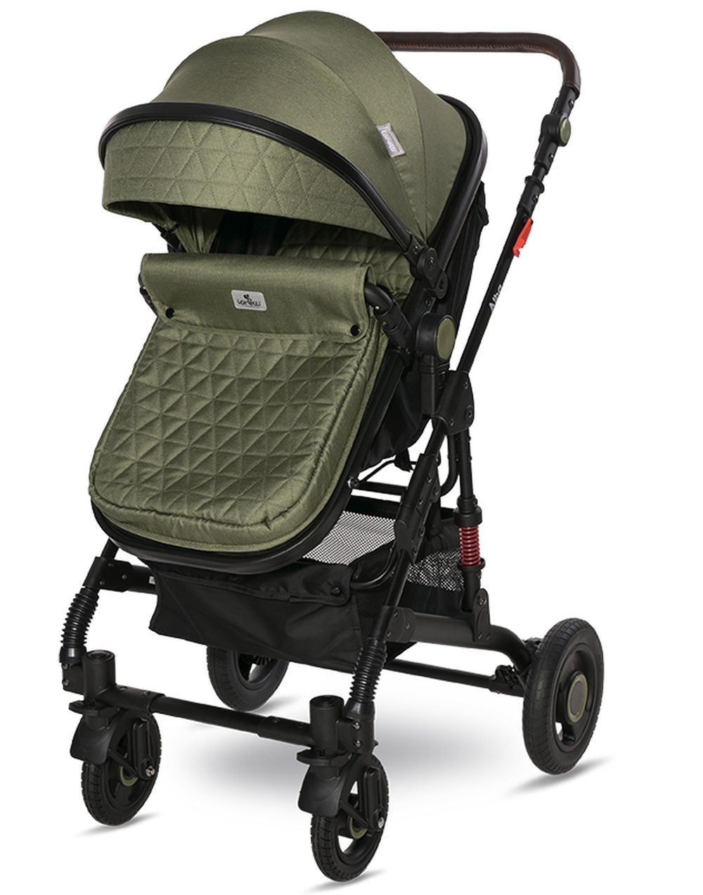 Carrito De Bebé Trío Convertible Alba Premium Loden Green_2