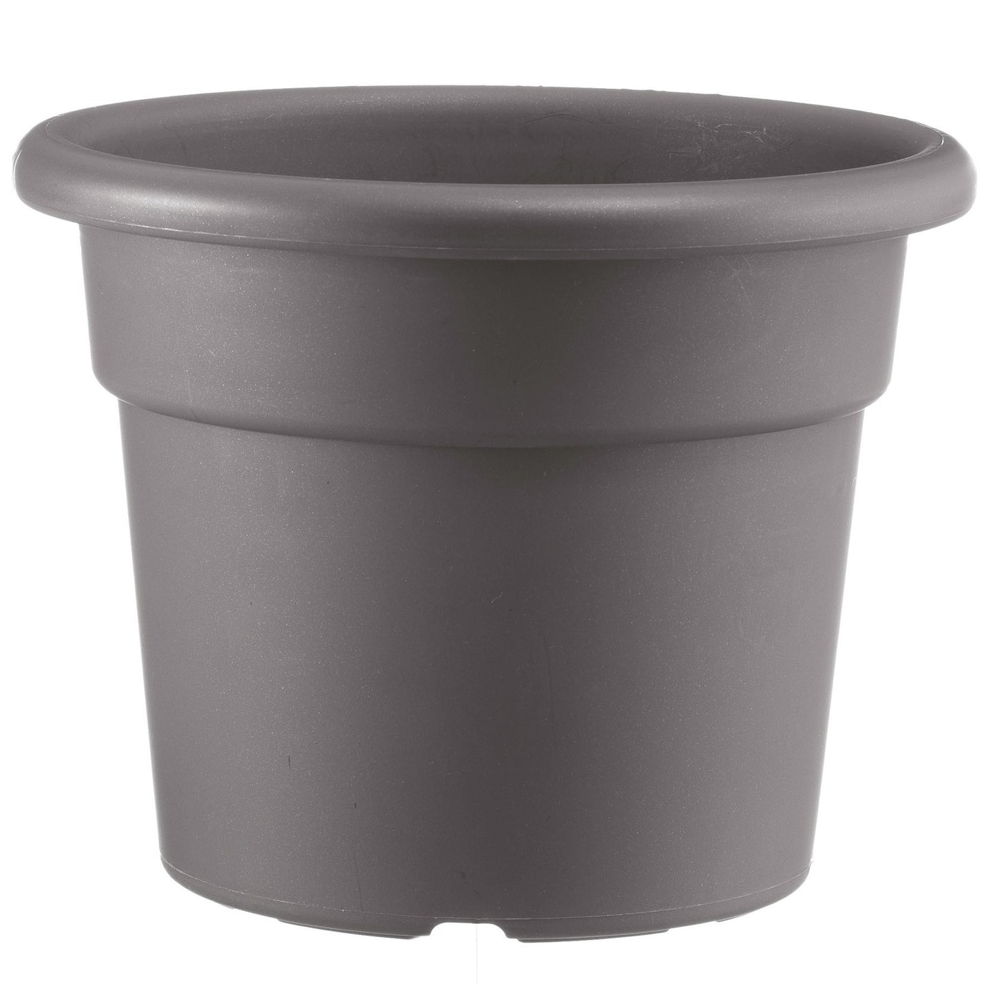 Maceta Cilíndrica Ø 22 Cm Gris_0