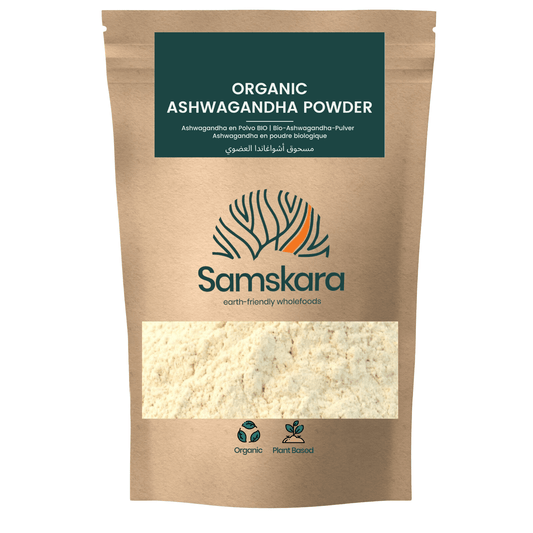 Ashwagandha En Polvo Bio - 1kg | Superalimento Ecológico Vegano Para Batidos, Smoothies Y Zumos, Sin Azúcares Añadidos_0