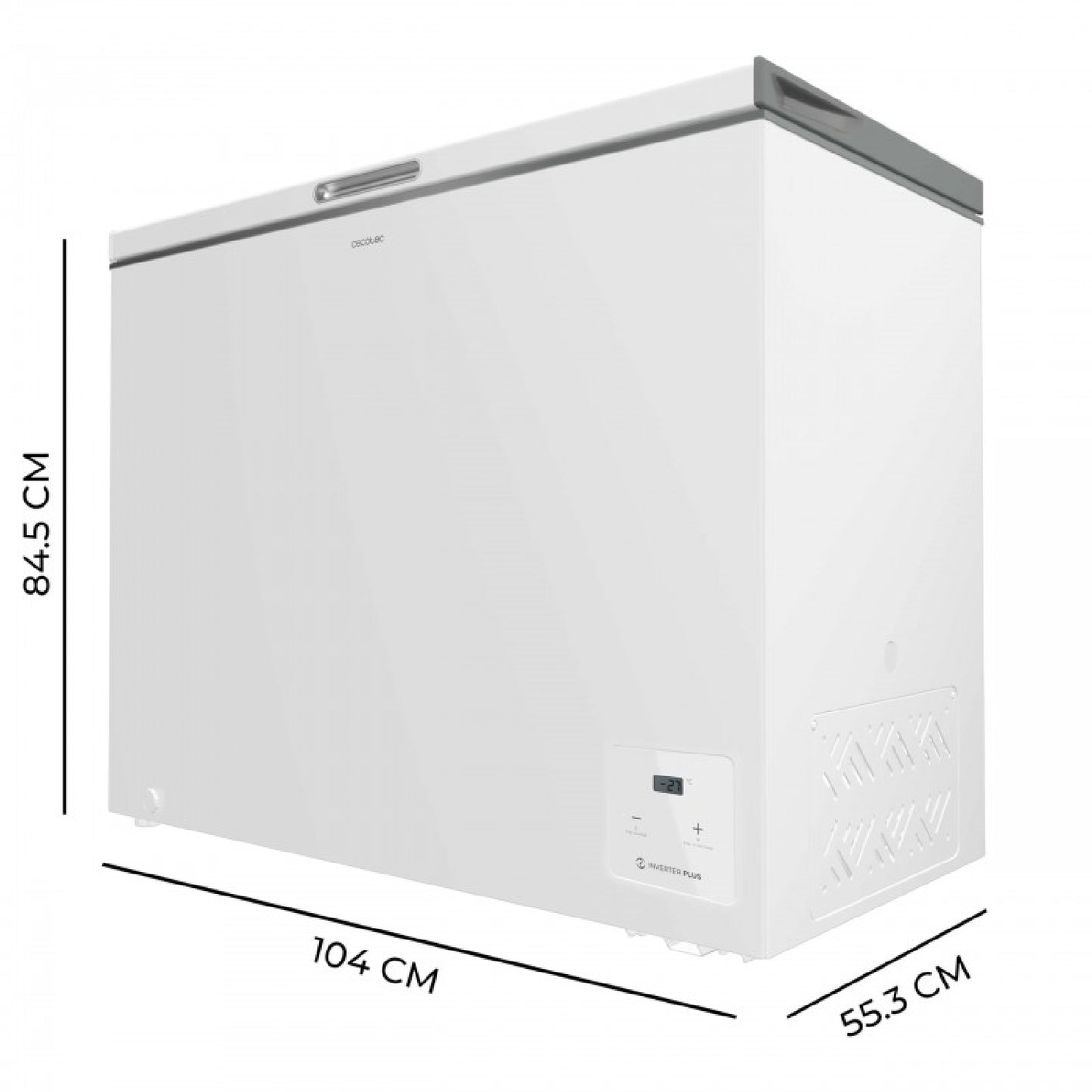 Cecotec Congelador Horizontal Bolero Coolmarket Chest 254 White E_1