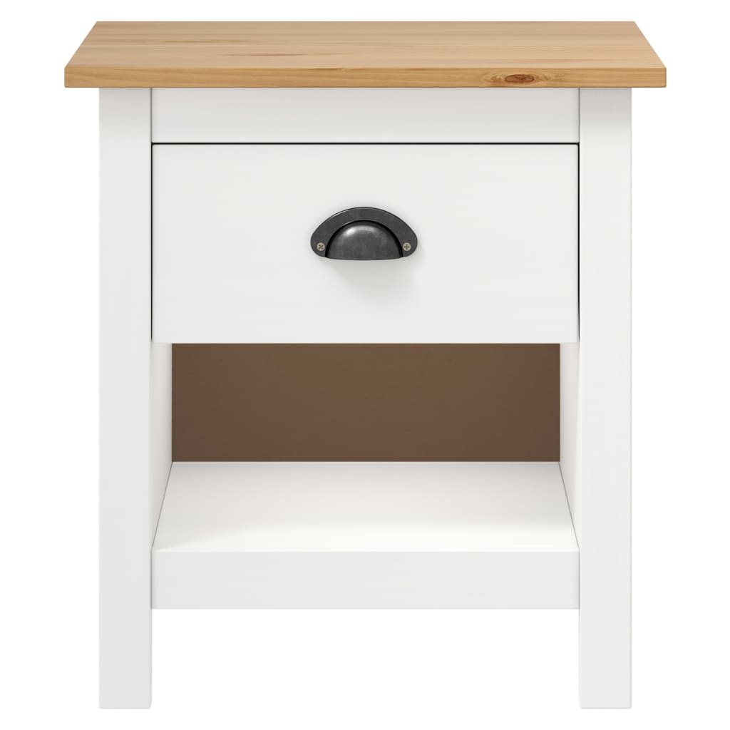Mesitas De Noche 2 Uds Hill Madera Maciza De Pino 46x35x49,5 Cm_1