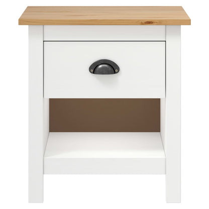 Mesitas De Noche 2 Uds Hill Madera Maciza De Pino 46x35x49,5 Cm_1