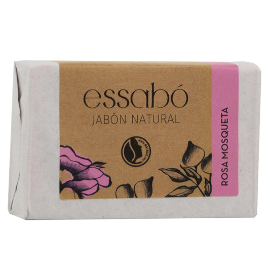 Jabón de Rosa Mosqueta Artesanal 100g Essabó