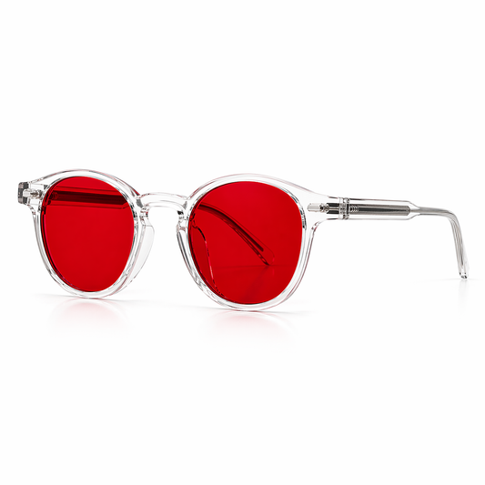 Gafas Premium Rojas-negras Reducción De Fatiga Visual_0