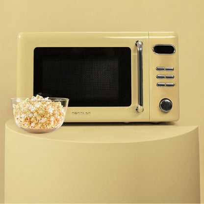 Microondas Digital Con Grill De 20 L Proclean 5110 Retro Yellow. 700 W En 5 Niveles, Temporizador Hasta 60 Mins, 8 Programas Y Modo Descongelación,_3
