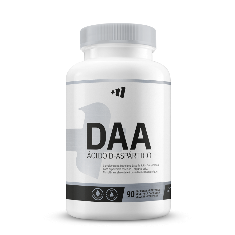 Daa (ácido Aspártico) 3.6g - 90 Cápsulas Vegetales - Aumenta La Producción Hormonal - Masmusculo_0