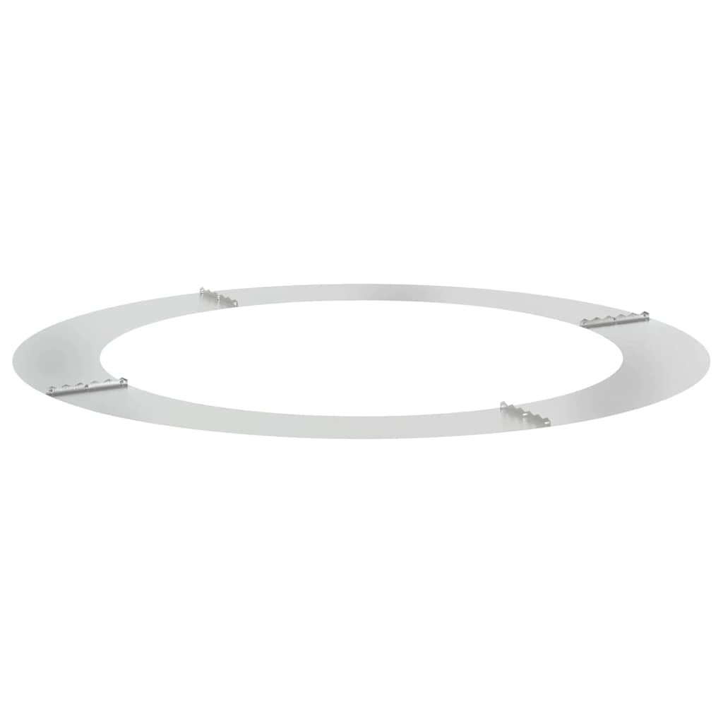 Adecuado Para Anillos De Árbol Plano 5 Pcs Plateado Ø90 / 120 Cm_3