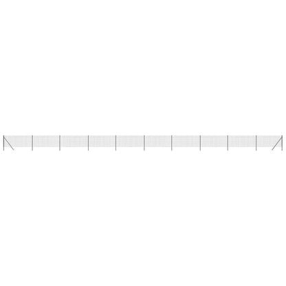 Cerca De Alambre De Acero Galvanizado Gris Antracita 1x25 M / Vetonek_2