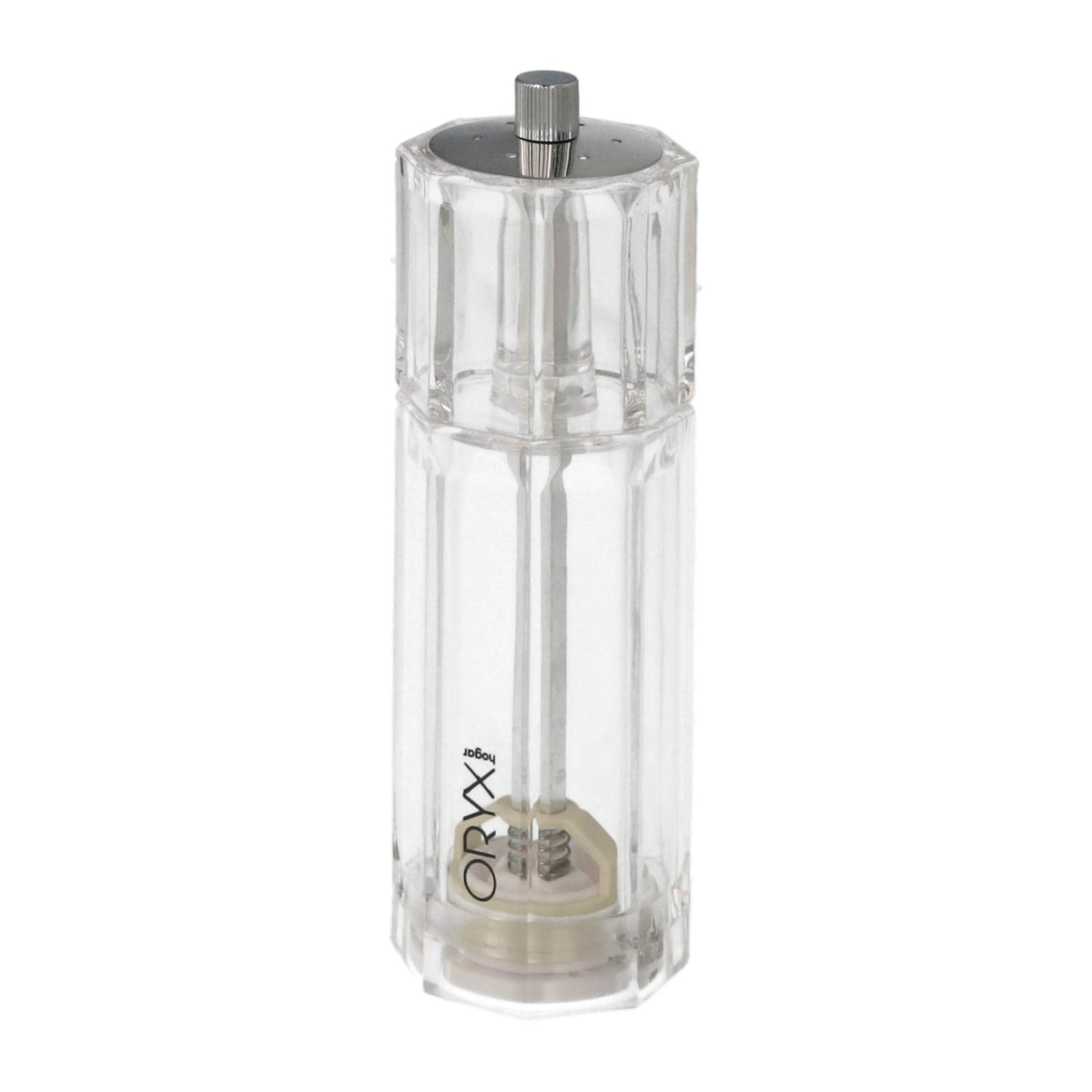 Salero / Molinillo Pimienta Acrílico 2 En 1 Salero Pimentero Ajustable Ø 4,5 X 16 Cm_0