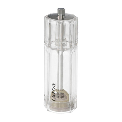 Salero / Molinillo Pimienta Acrílico 2 En 1 Salero Pimentero Ajustable Ø 4,5 X 16 Cm_0