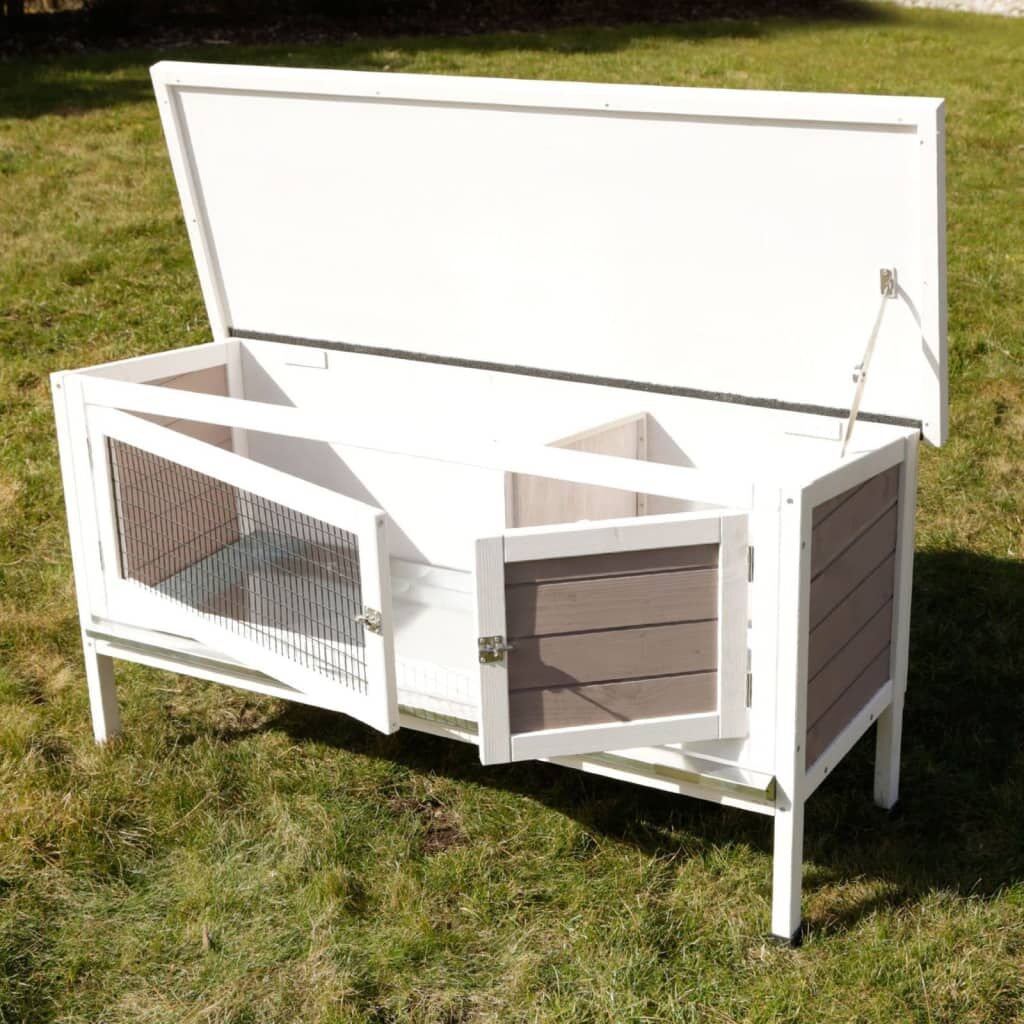Kerbl Cabaña Para Roedores Freddy Madera Esmaltada 116x45x62 Cm_3