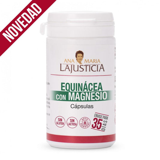 Equinácea con Magnesio  Ana María LaJusticia 70 capsulas.