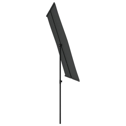 Vidaxl Sombrilla De Jardín Palo De Aluminio Gris Antracita 2x1,5 M_4