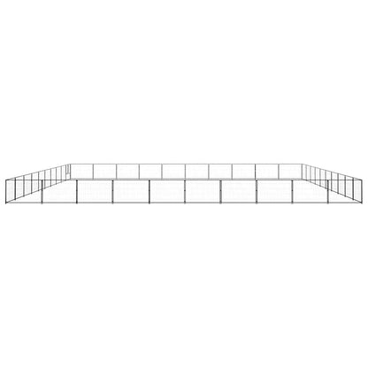 Perrera Acero 100 M² Negra_3