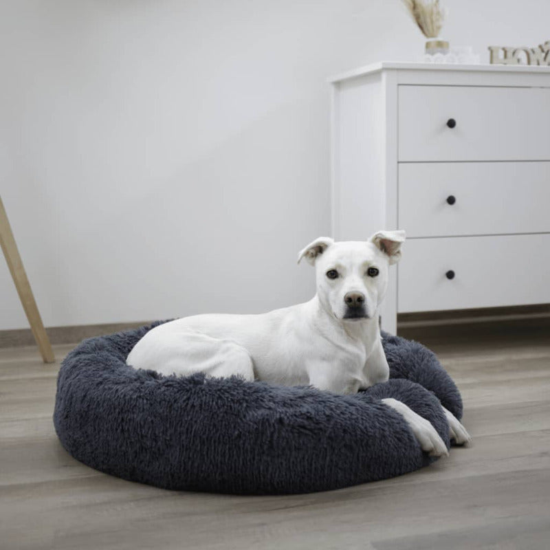 Kerbl Cama Para Perros Suave Fluffy Gris 18 Cm_1
